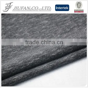 Space Dyed Polyester Spandex Yarn for Flat Knit Fabric Jacket Cuffs Rib 2x2 and Wholesale Linen Fabric thumbnail-1
