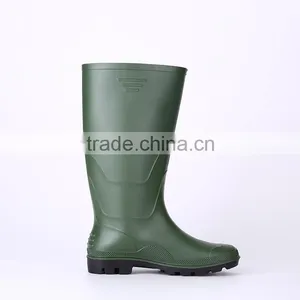 Manufacturer Cheap Green Pvc Rain Boots Without Steel Toe, Cheap Plastic Pvc Rain Boots thumbnail-4