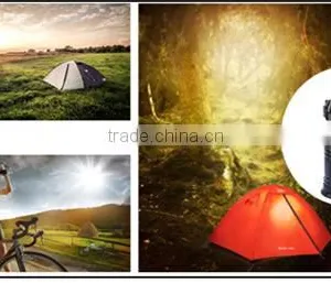 Portable Solar LED Flashlight With 6000-6500K thumbnail-2