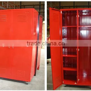 Heavy Duty 2 Door Metal Mobile Garage Metal Cabinet thumbnail-1