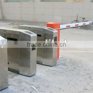 Pedestrian Access Control Flap Turnstile Barrier Gate thumbnail-1