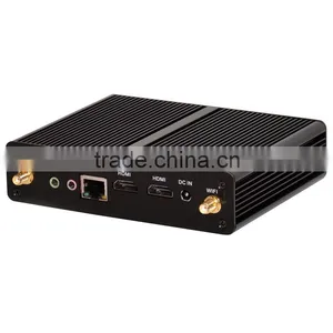 Small pc P5 Personal Mini PC Baytrail Fanless Nuc Mini pc With USB 3.0 Intel Celeron N2810 BayTrail Dual Core 2.0Ghz Mini pc thumbnail-2
