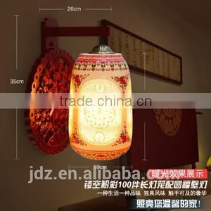 Ceramic Camphorwood Interior Decoration Modern Led Wall Lamp Creative Indoor Living Room Wall Lamps for Project thumbnail-3