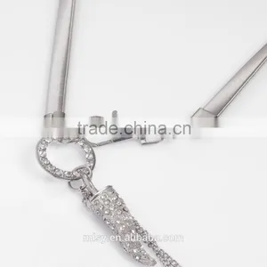 Custom Link Chain Ornamental Chain With Rhinestone Brightness F1-80022 thumbnail-2