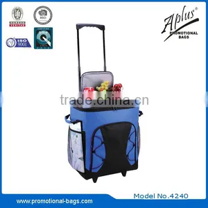 New Trolley Insulated Cooler Bag With Wheels thumbnail-1