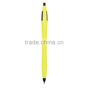 Dart Pen- White With Yellow Trim thumbnail-1