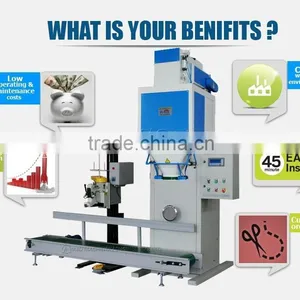 Caustic Soda Pearl Packing Machine, Caustic Soda Pearl Bag Filling Machine, Caustic Soda Weighing Packaging Machine 25kg 50kg thumbnail-2