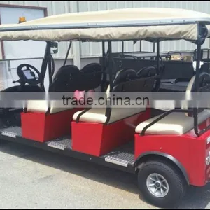 Cruise Car Brand 4P Electric American Shuttle Cart thumbnail-5