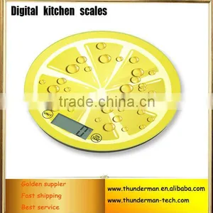 5kg/1g Toughened Glass Food Electronic Digital Kitchen Scale thumbnail-1
