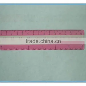 Wholesale PS PP Acrylic Plastic Ruler 15cm Plastic Ruler Scale Ruler Plastic Letter Stencil Ruler thumbnail-6