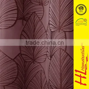 Welcome OEM Floral Thick Fabric Polyester Embroidered Jacquard Sofa Upholstery Fabric,blackout Curtain Fabric thumbnail-2