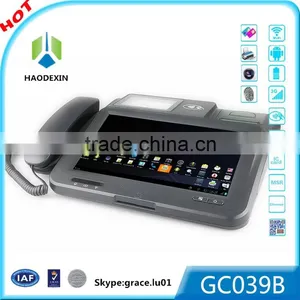 3G WIFI Smart Android Tablet POS With Printer, 2D Barcode Scanner, Smart Card Reader thumbnail-1