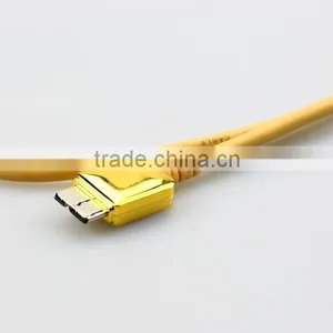 Micro Usb dc Charging Port Cable for Samsung Bright Yellow Shell thumbnail-1