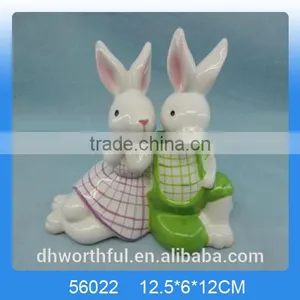Cutely Giftware Ceramic Easter Rabbit for Decor thumbnail-5