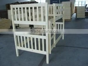 Wholesale Cheap Solid Pine Wood Bunk Beds thumbnail-4