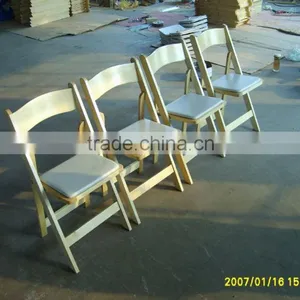Rental Natural Wood Folding Chair thumbnail-5