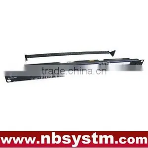 18 Port UTP Cat6 Patch Panel 19" 1U, Krone & 110 Dual IDC,with or WT Back Bar thumbnail-1