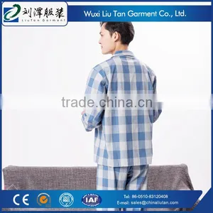 Yarn Dye Blue Plaid Names Pajama Sleepwear Producer thumbnail-4