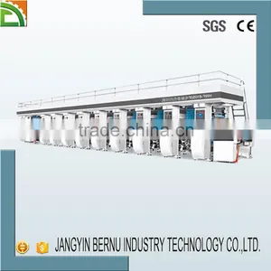 BRNY Large Scale Full Color Plastic Poly Bag Printing Machine thumbnail-5