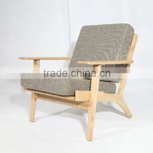 Wood Furniture Hans Wegner Plank Sofa Chair Supplier's Choice thumbnail-1