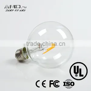 UL CE List G80 G95 LED Filament Globe 6W 8W=80W Incandescent Bulb 2200-6500k E26 E27 B22 thumbnail-2