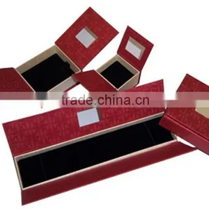 Wholesale Custom Velvet Cardboard Jewelry Box thumbnail-1