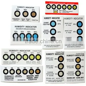 Eco-friendly Changeble Humidity Indicator Card, Humidity Sensor Card thumbnail-6