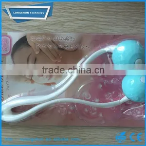 Two Ball Face Relax Massager, Plasitc Handheld Facial Roller Massager thumbnail-2