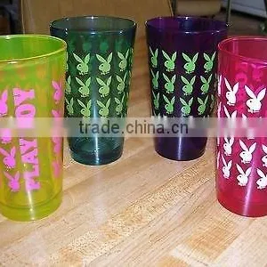 Factory Wholesale FDA Grade Colored Pint Glass Pub Glass Set thumbnail-5