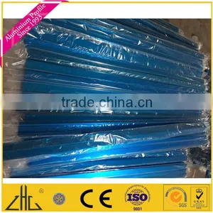 Wow!! Wooden Imitation Aluminium Porifle for Wall Siding, Brush Aluminium Profile for Wardrobe Furniture, Brushed Aluminium Tube thumbnail-1