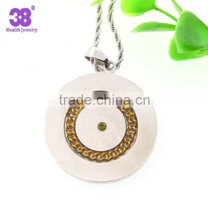 Factory Pendant With Magnetic White Essential Oil Diffuser Necklace thumbnail-1