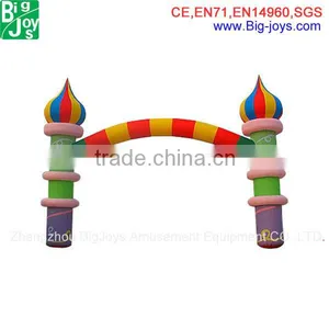 2016 New Design High Quality Outdoor Inflatable Christmas Tree Arch for Decoration thumbnail-3