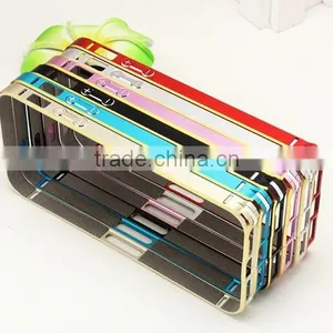 Gift Promotion, Aluminum Phone Border for IPhone 5 5s 6 Plus, With Gold Edge thumbnail-1