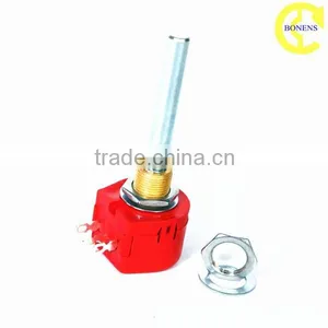 WX118 1w Single-turn 20mm 49mm Long Shaft Wirewound Potentiometer thumbnail-2