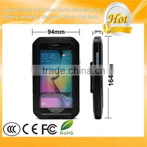 TPU Silicone Bicycle Handlebar Shockproof Waterproof Case for Samsung Galaxy S6 / S6 Edge Black thumbnail-3