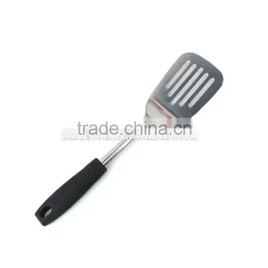 Stainless Steel 18/0 Kitchen Slotted Turner With Abs Handle Of Kitchen Turner thumbnail-1