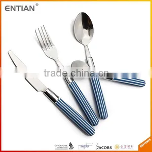 Stainless Steel Flatware Set With Plastic Handle, Wholesale Flatware, Kinds of Flatwares and Uses thumbnail-1