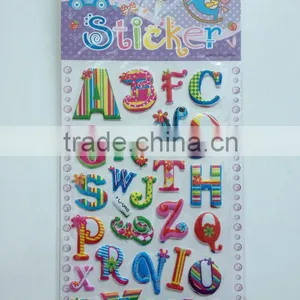 3D Letter Puffy Sticker / 3d Foam Sticker / Alphabet Sponge Bubble Stickers thumbnail-2
