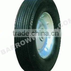 Solid Rubber Wheel 10"x2.75" thumbnail-1