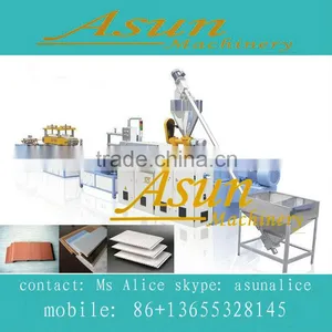 PVC Ceiling Board Production Line/PVC Plasitc Profile Products Line/ Extruder Machine thumbnail-1