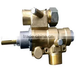 Brass Safety Emergency Shut-off Gas Automatic Valve With Pilot Port for Kitchen Equipment thumbnail-1
