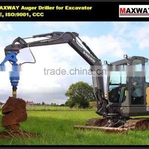 New Product ~ Solar Foundation Screw Piles Auger Driller , CE / ISO thumbnail-3
