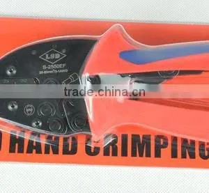 CE ROHS Experience Production for 10years LSDgood Qutails Pliers for Wire-end Ferrules S-2550EF Ratchet Hand Crimping Tools thumbnail-2