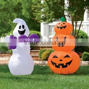 Halloween Decoration Inflatable Ghost With Pumpkin thumbnail-1