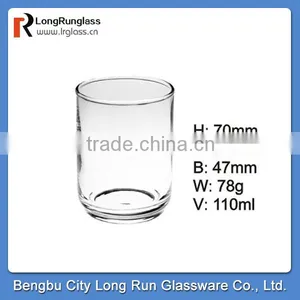 LongRun 110ml Tableware Cheap Glass Glass OEM Customise Hot Glass Cup thumbnail-1