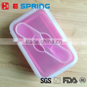 Collapsible Container Camping Silicone Food Storage Containers thumbnail-1