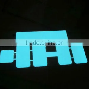 Blue-green Custom el Lighting Panel in Irregular Shape thumbnail-1