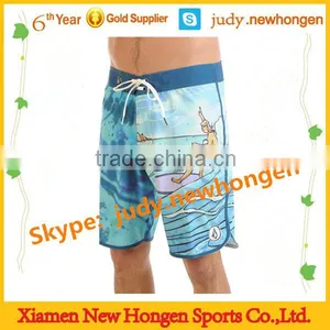 Blank Australian Board Shorts, 4 Way Stretch Board Shorts thumbnail-1