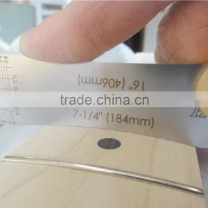 Guitar Fretboard Fingerboard Radius Gauge Stainless Steel thumbnail-1