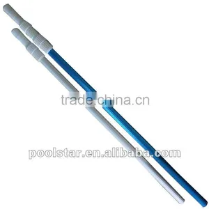 Blue or Silver Aluminum Telescopic Pole With Standar Grip & Lock (Type-A), Telescopic Pool Pole, Aluminum Extension Pole thumbnail-1